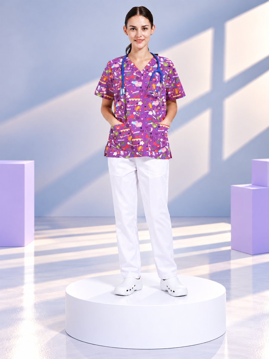 Product type Printed Medical Scrub Top
